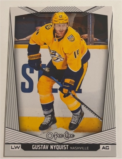 2024-25 O-Pee-Chee #409 Gustav Nyquist — front