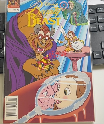 Disney's New Adventures of Beauty and the Beast #1 (1992) — front