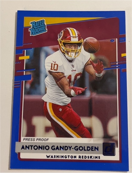 2020 Donruss #334 Antonio Gandy-Golden — front
