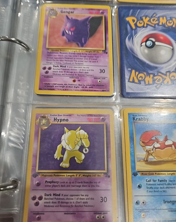 1999 Pokémon #4 Gengar — front