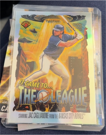 2025 Bowman Chrome #IT-4 Jac Caglianone It Came To The League Kansas City Royals — front