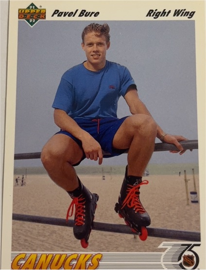 1991-92 Upper Deck #54 Pavel Bure — front