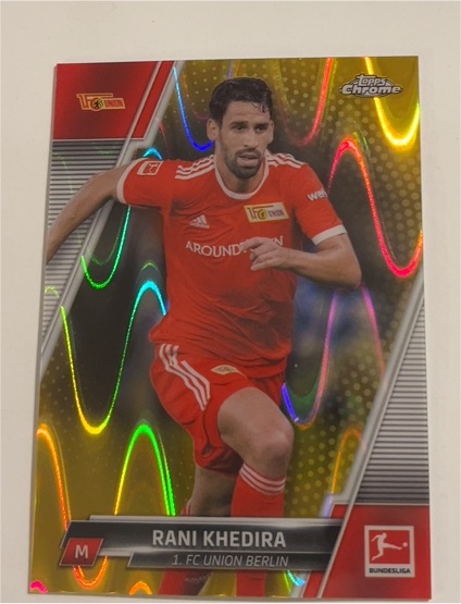 2021-22 Topps Chrome Bundesliga #18 Rani Khedira — front