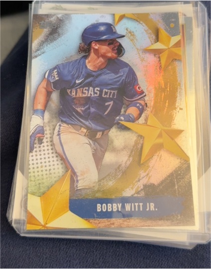 2025 Topps Series 1 #SMLB-6 Bobby Witt Jr. — front