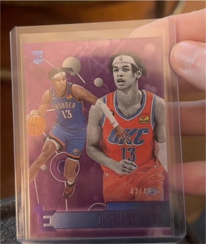 2022-23 Panini Chronicles Essentials #43 Ousmane Dieng — front
