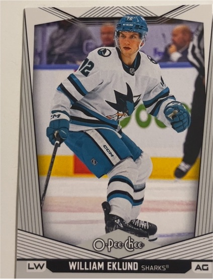 2024-25 O-Pee-Chee #273 William Eklund — front