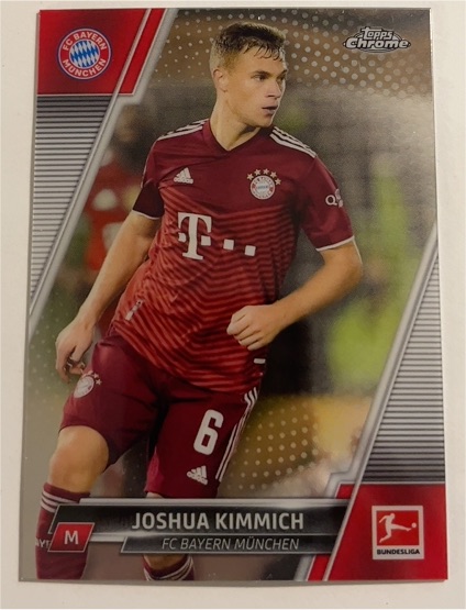 2021-22 Topps Chrome Bundesliga #87 Joshua Kimmich — front
