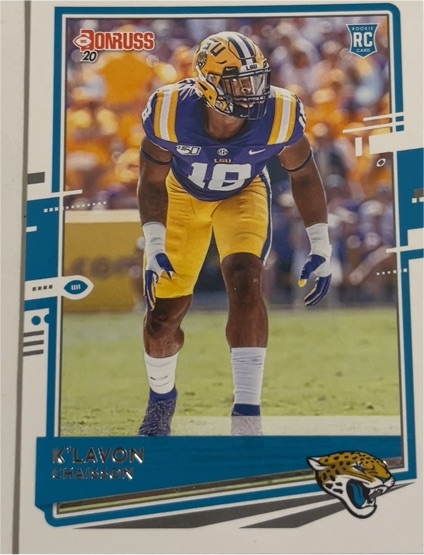2020 Donruss #267 K'Lavon Chaisson — front