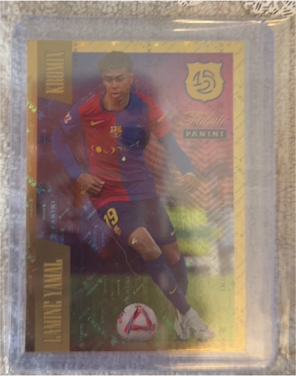 2024 Panini 125 Years Tribute #95 Lamine Yamal — front