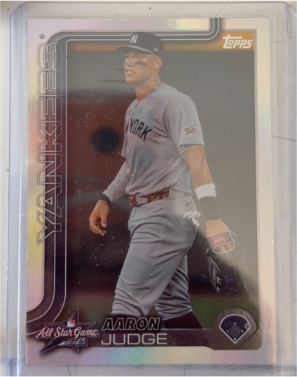 2025 Topps Update #ASG-2 Aaron Judge All-Star Game — front