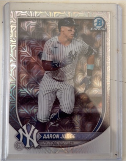 2025 Bowman Chrome #99 Aaron Judge — front
