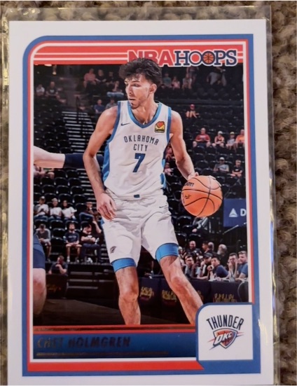 2023-24 Panini NBA Hoops #24 Chet Holmgren — front