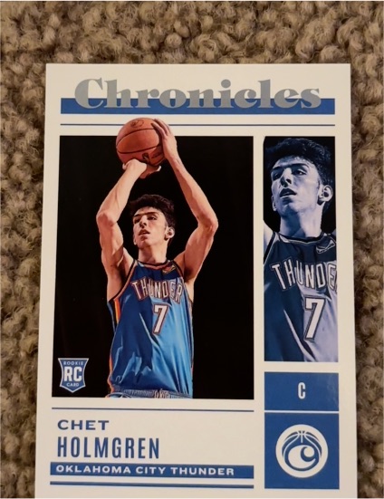 2022-23 Panini Chronicles #49 Chet Holmgren — front