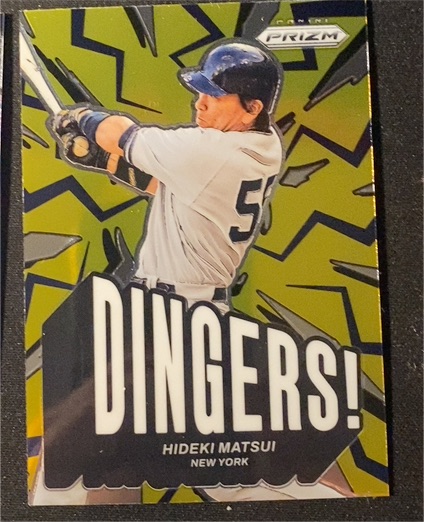 2025 Panini Prizm #3 Hideki Matsui Dingers! — front