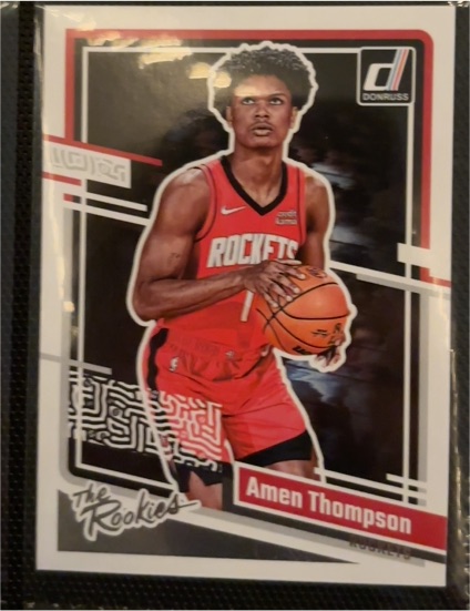 2023-24 Donruss #4 Amen Thompson The Rookies — front