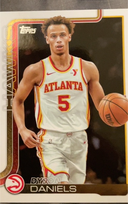 2025-26 Topps #64 Dyson Daniels — front