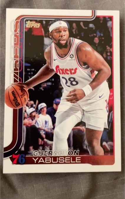 2025-26 Topps #26 Guerschon Yabusele — front