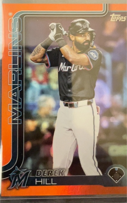 2025 Topps Update #US201 Derek Hill — front