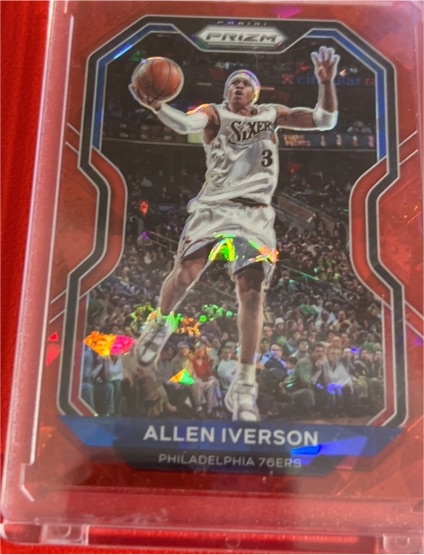2020-21 Panini Prizm #19 Allen Iverson — front