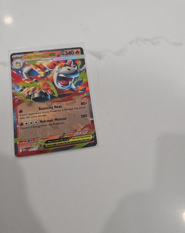 Mega Camerupt EX 022/132 — front