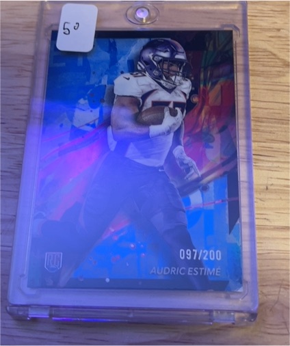 2024 Topps Finest #97 Audric Estime — front