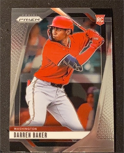 2025 Panini Prizm #130 Darren Baker — front
