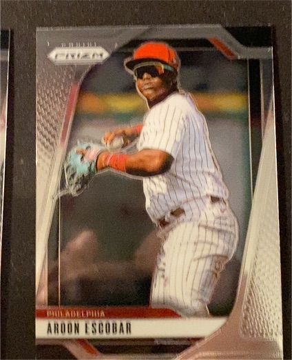 2025 Panini Prizm #158 Aroon Escobar — front