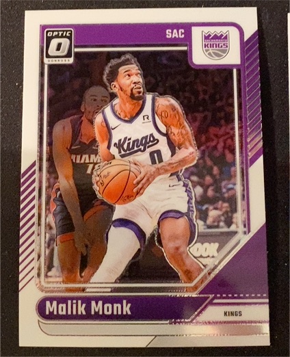 2024-25 Donruss Optic #17 Malik Monk — front