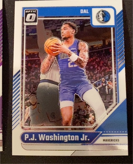 2024-25 Donruss Optic #74 P.J. Washington Jr. — front