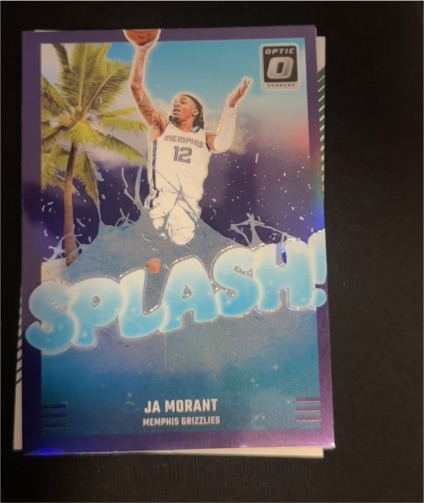 2024-25 Panini Donruss Optic #15 Ja Morant Splash! — front