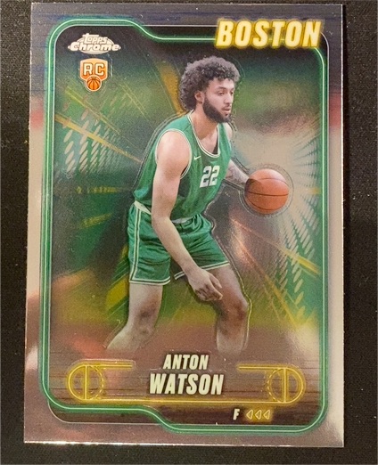 2024-25 Topps Chrome #107 Anton Watson — front