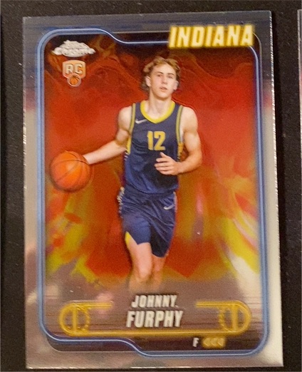 2024-25 Topps Chrome #139 Johnny Furphy — front