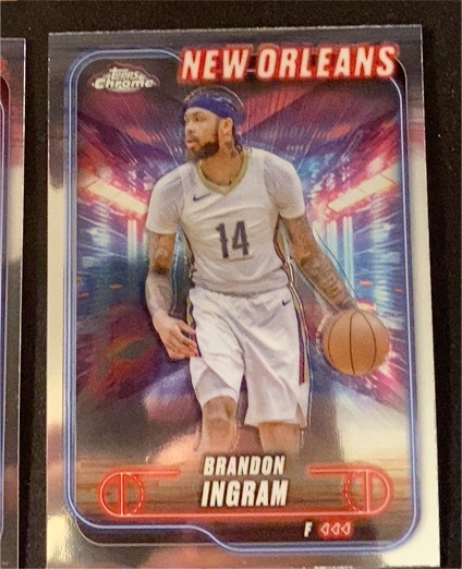 2024-25 Topps Chrome #154 Brandon Ingram — front