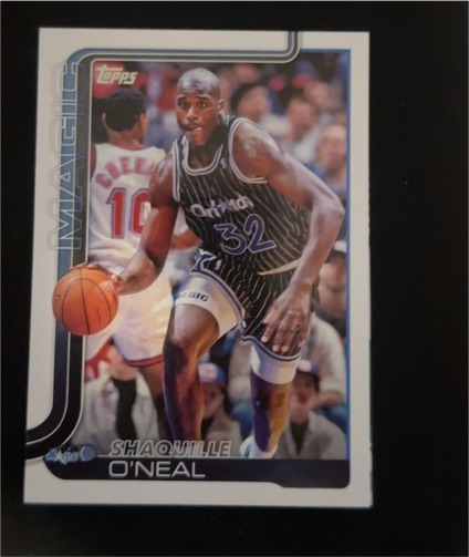 2025-26 Topps #260 Shaquille O'Neal — front
