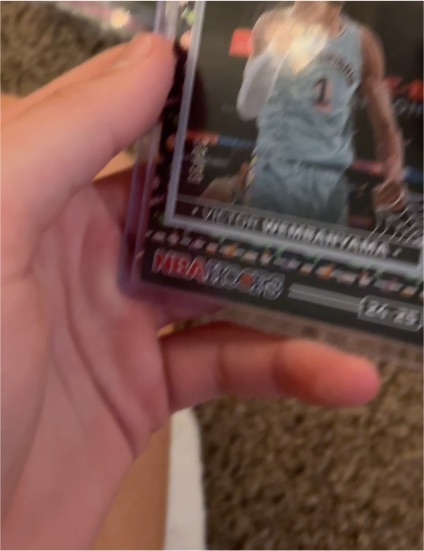 2023-24 Topps Finest #SS-21 Victor Wembanyama RC Showstoppers X-FRACTOR /99 BLUE — front