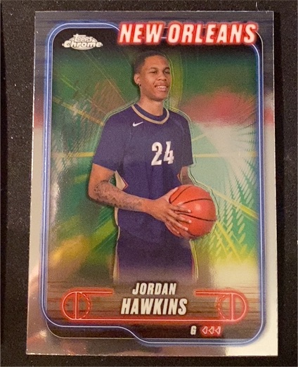 2024-25 Topps Chrome #200 Jordan Hawkins — front
