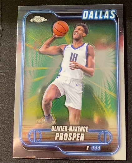 2024-25 Topps Chrome #126 Olivier-Maxence Prosper — front