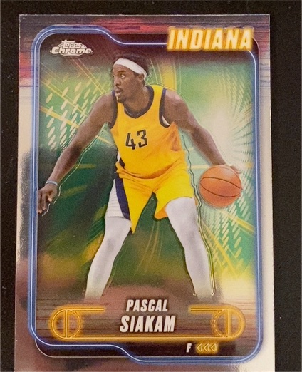 2024-25 Topps Chrome #64 Pascal Siakam — front