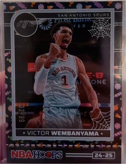2024-25 Panini Haunted Hoops #70 Victor Wembanyama — front