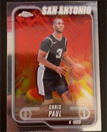 2024-25 Topps Chrome #162 Chris Paul — front