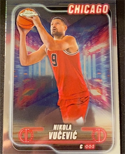 2025 Topps Chrome #97 Nikola Vučević — front
