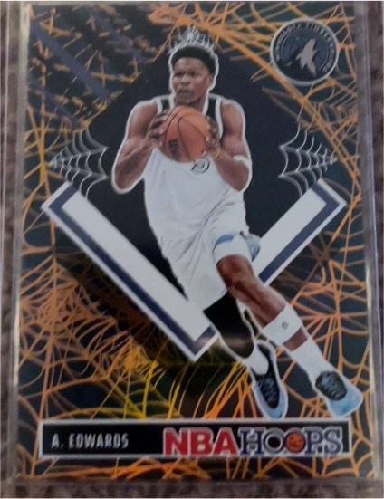 2024-25 Panini Haunted Hoops #290 Anthony Edwards — front