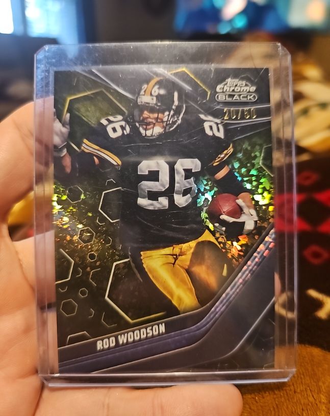 2023 Topps Composite Chrome Black #140 Rod Woodson — front
