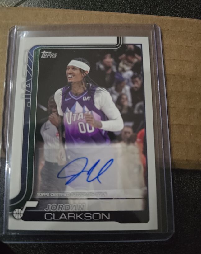 2025 Topps #132 Jordan Clarkson — front