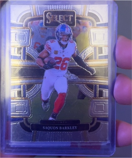 2023 Panini Select #75 Saquon Barkley — front