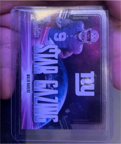 2024 Panini Absolute #SG-MNS Malik Nabers Star Gazing — front