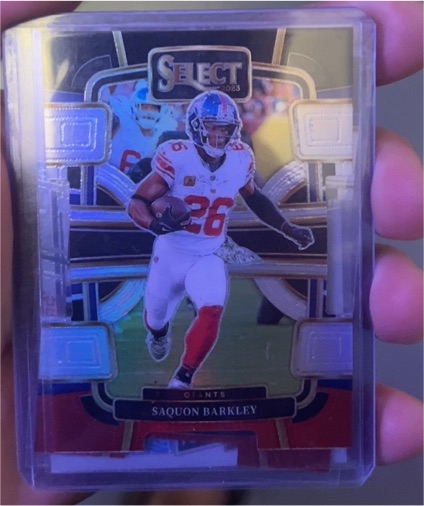 2023 Panini Select Concourse #75 Saquon Barkley — front