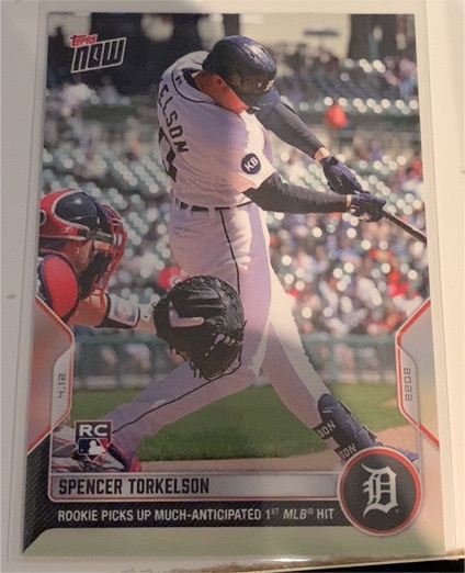 2022 Topps Now #38 Spencer Torkelson — front