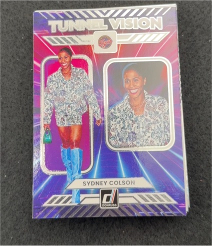 2025 Panini Donruss WNBA #11 Sydney Colson Tunnel Vision — front