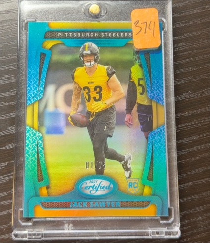 2025 Panini Certified #33 Jack Sawyer — front